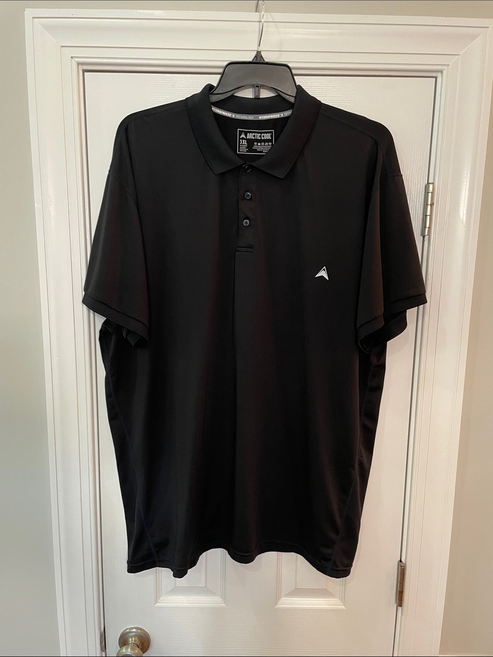 Arctic Cool Men’s Black Polo Shirt